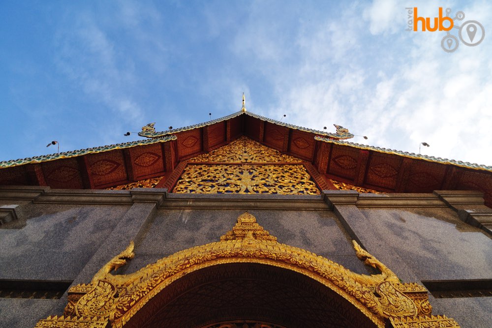 One of the many temple buildings at Doi Suthep