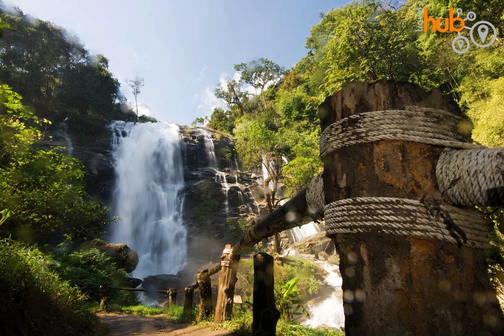 we will visit Wachiritharn Waterfall one of the most spectacular in Doi Inthanon