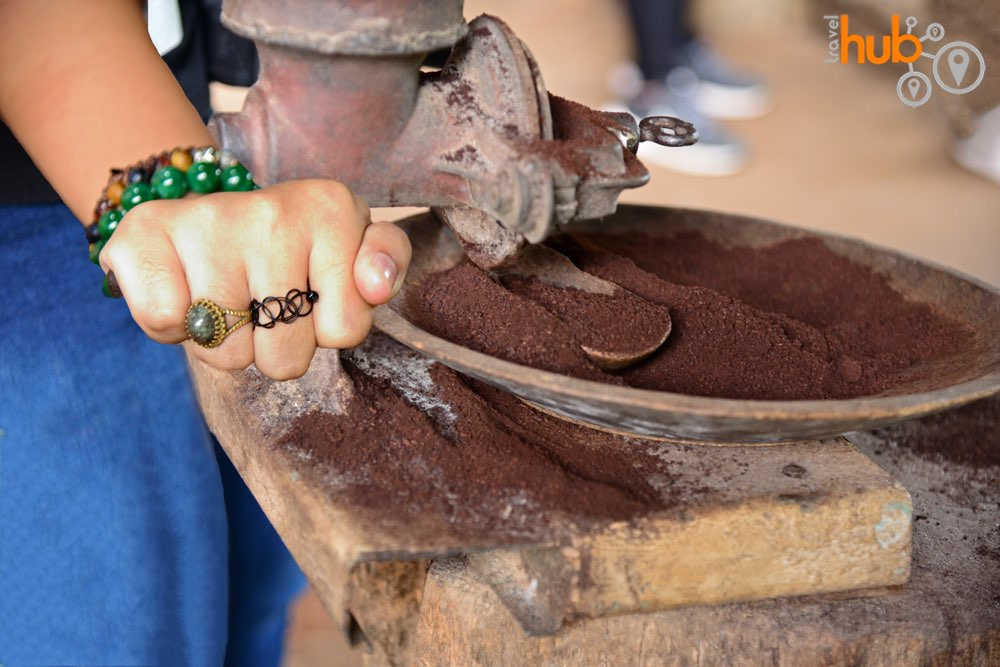 You will get to see and taste local coffee at Mae Klang Luang Village