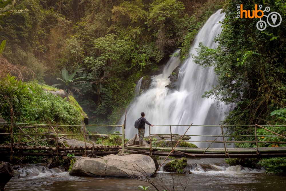 Pa Dok Siew Waterfall will be at the half way point of the trek in Inthanon National Park