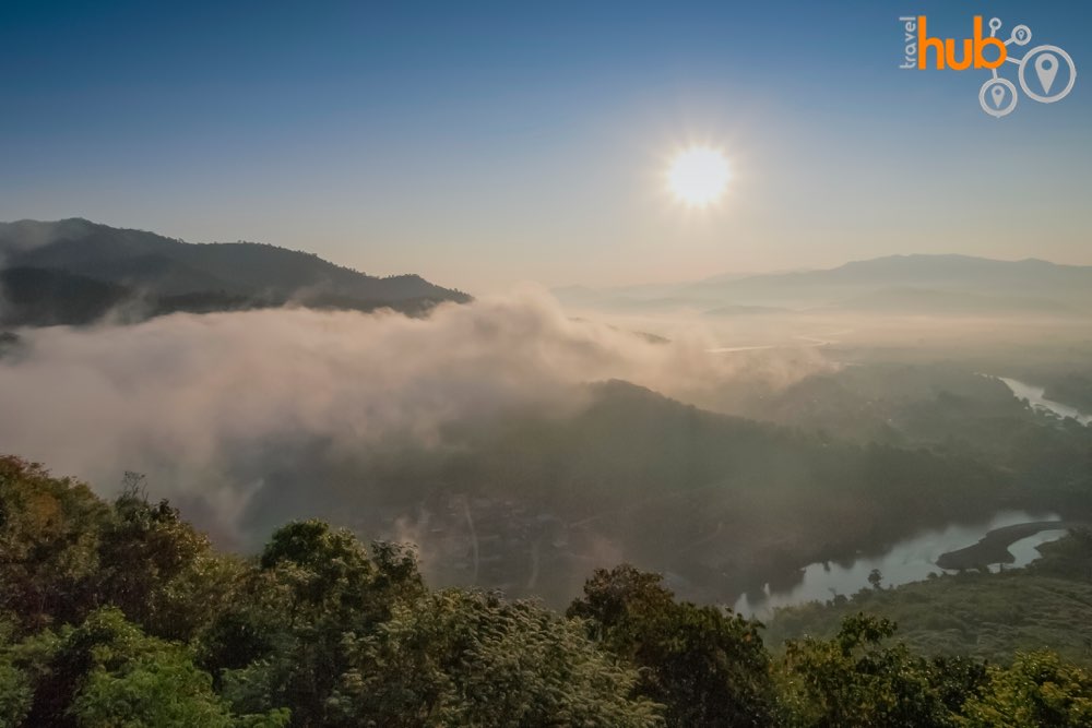 The view from Thaton temple