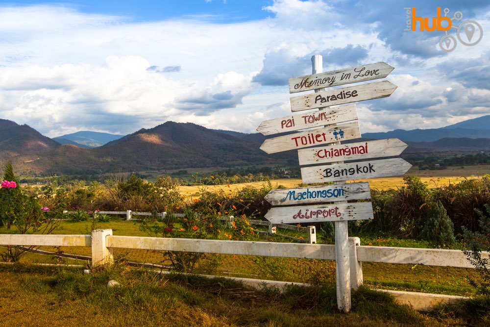 Overlooking the Pai River Valley