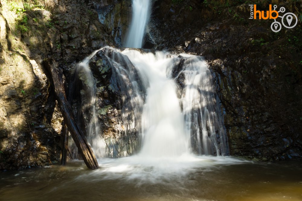 The lovely Pam Bok Waterfall. Good for a refreshing swim