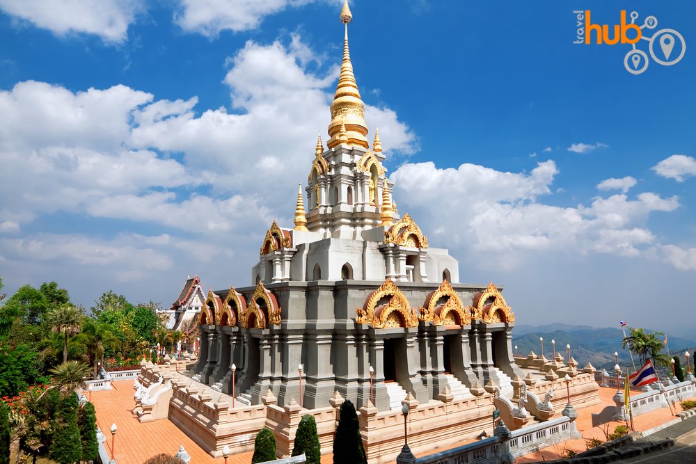 Wat Santikhiri Temple ....it can be a tough walk up here but the views are definitely worth it