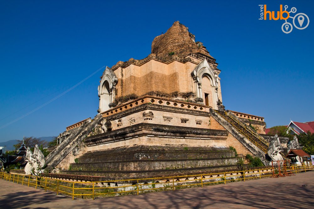 Wat Chedi Luang - Once Chiang Mai's tallest structure.