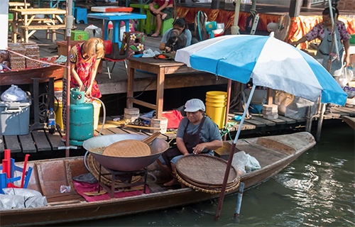 Taling Chan Floating Markets