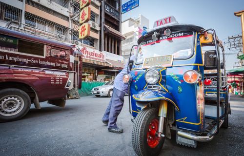 City insight tour by tuk tuk