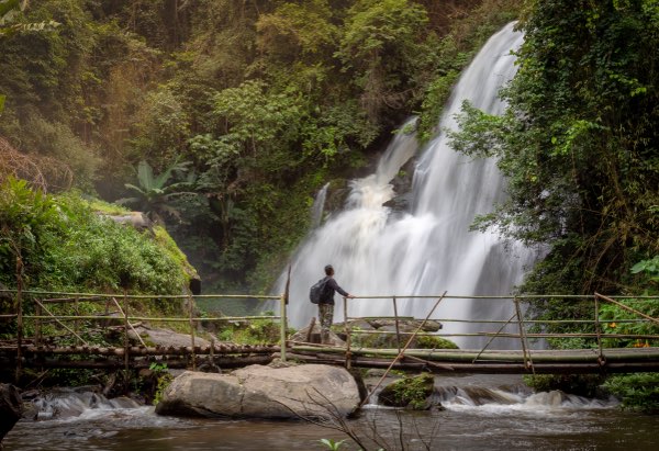 Mae Klang Luang waterfall Doi Inthanon National Park